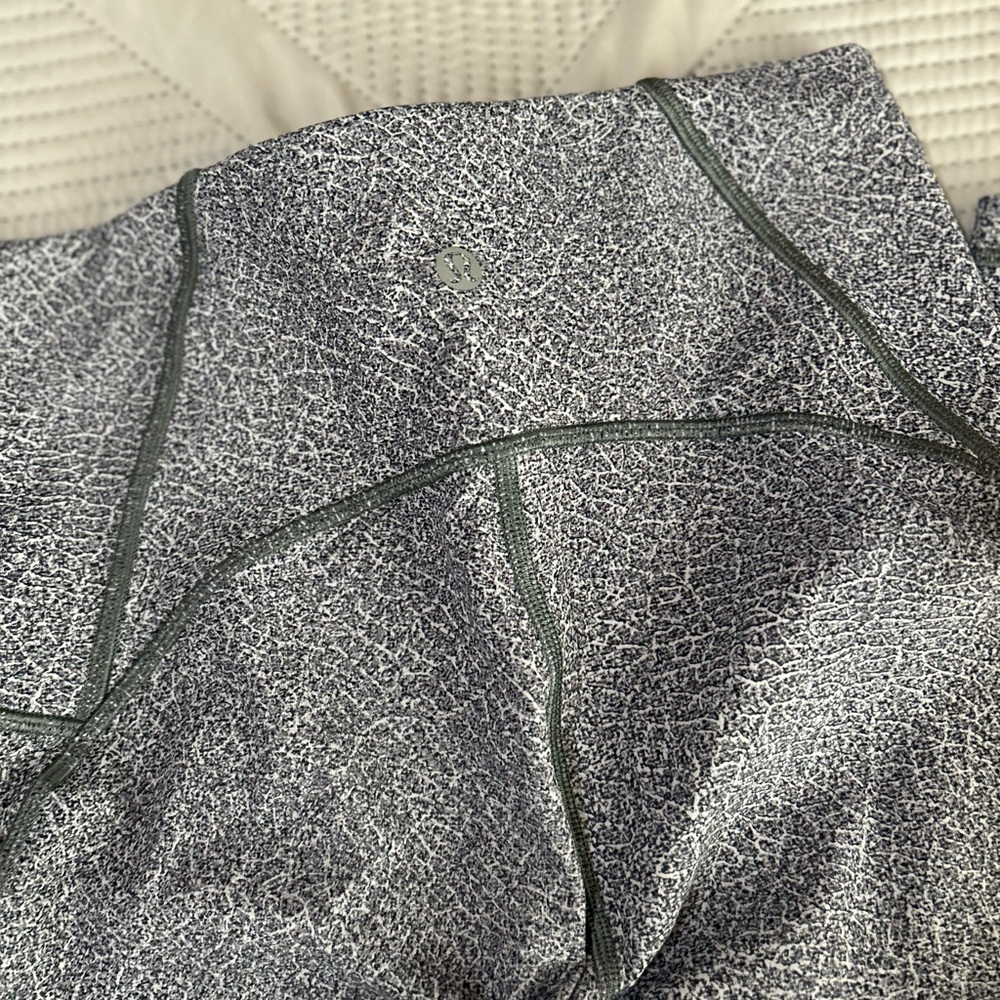 Lululemon Align High-Rise leggings with Mesh – Size 4 – Heathered Grey - Picture 4 of 5